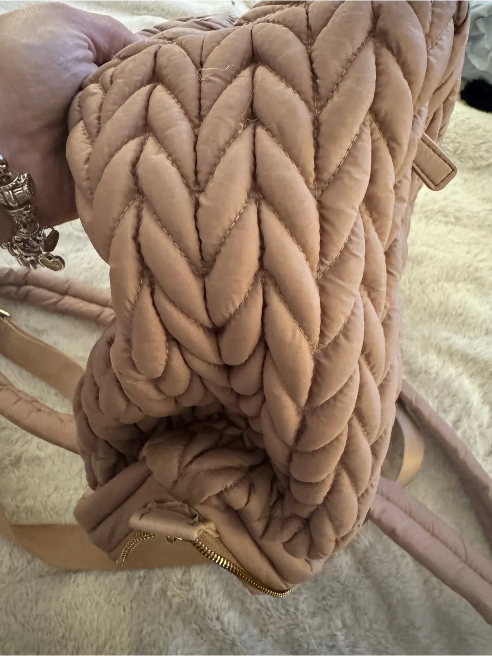 Happ plush quilted